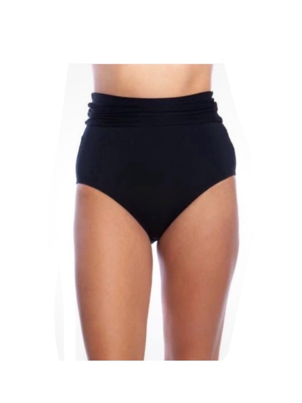 Trina Turk Swim & Spa Collection, Black High-Waist Bottoms, 4 Ways to Wear, 14
